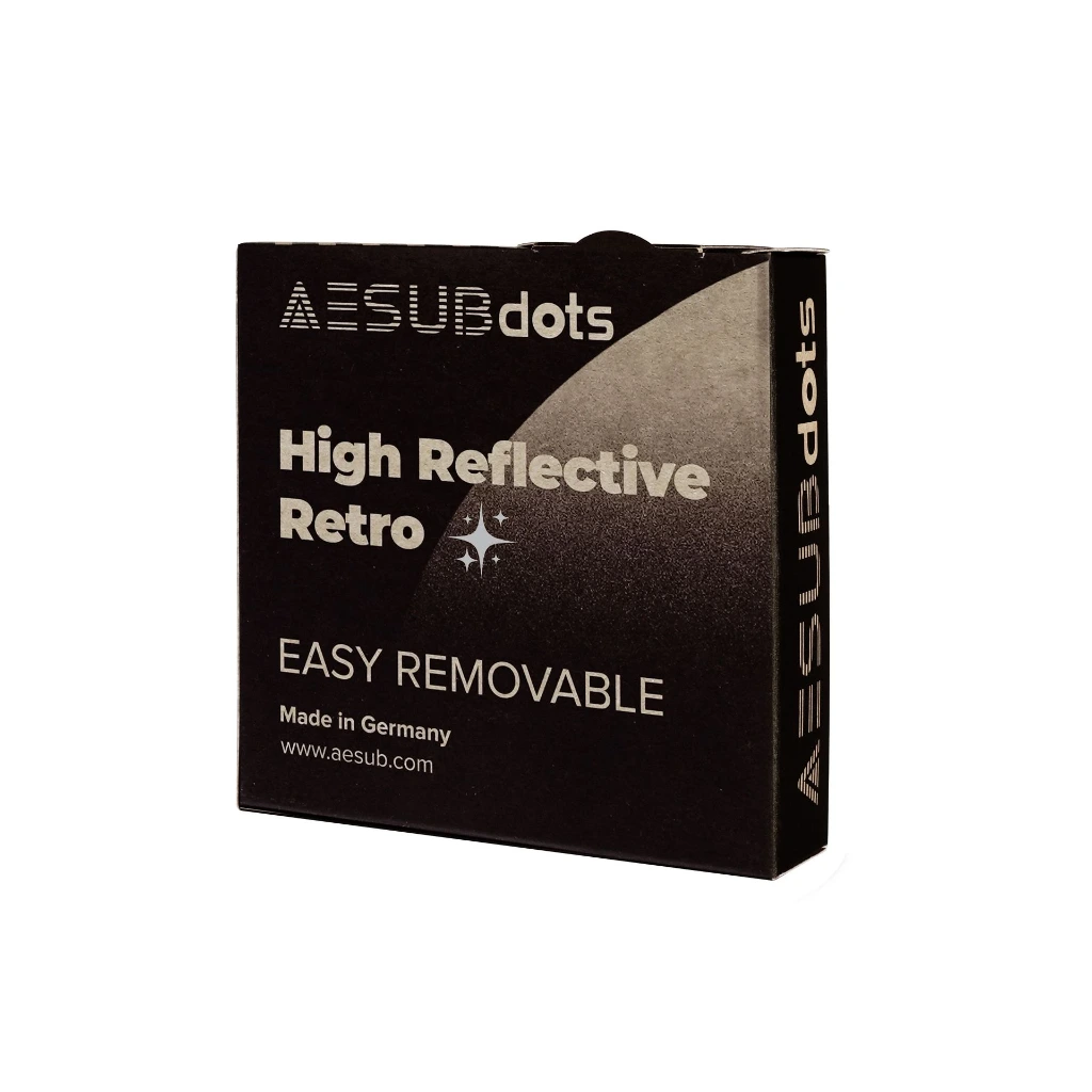 [aesubdots_high_reflective_retro_easy_6mm] AESUBdots high reflective retro easy 6mm